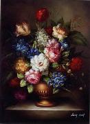 unknow artist Floral, beautiful classical still life of flowers.060 Sweden oil painting reproduction